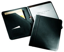 A4 size leather writing pad holder