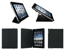 black convertible magazine jacket for iPad2