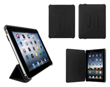black hardshell convertible magazine jackets for tablets