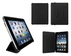 black jackets for tablet computers with adjustable convertible stands