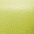 pebble grain lime colored leather swatch