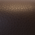 mocha colored pebble textured leather