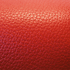 red pebble textured leather