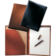 black and tan fullgrain calfskin portfolios