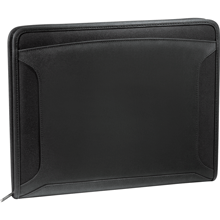 black dobby nylon zippered iPad case